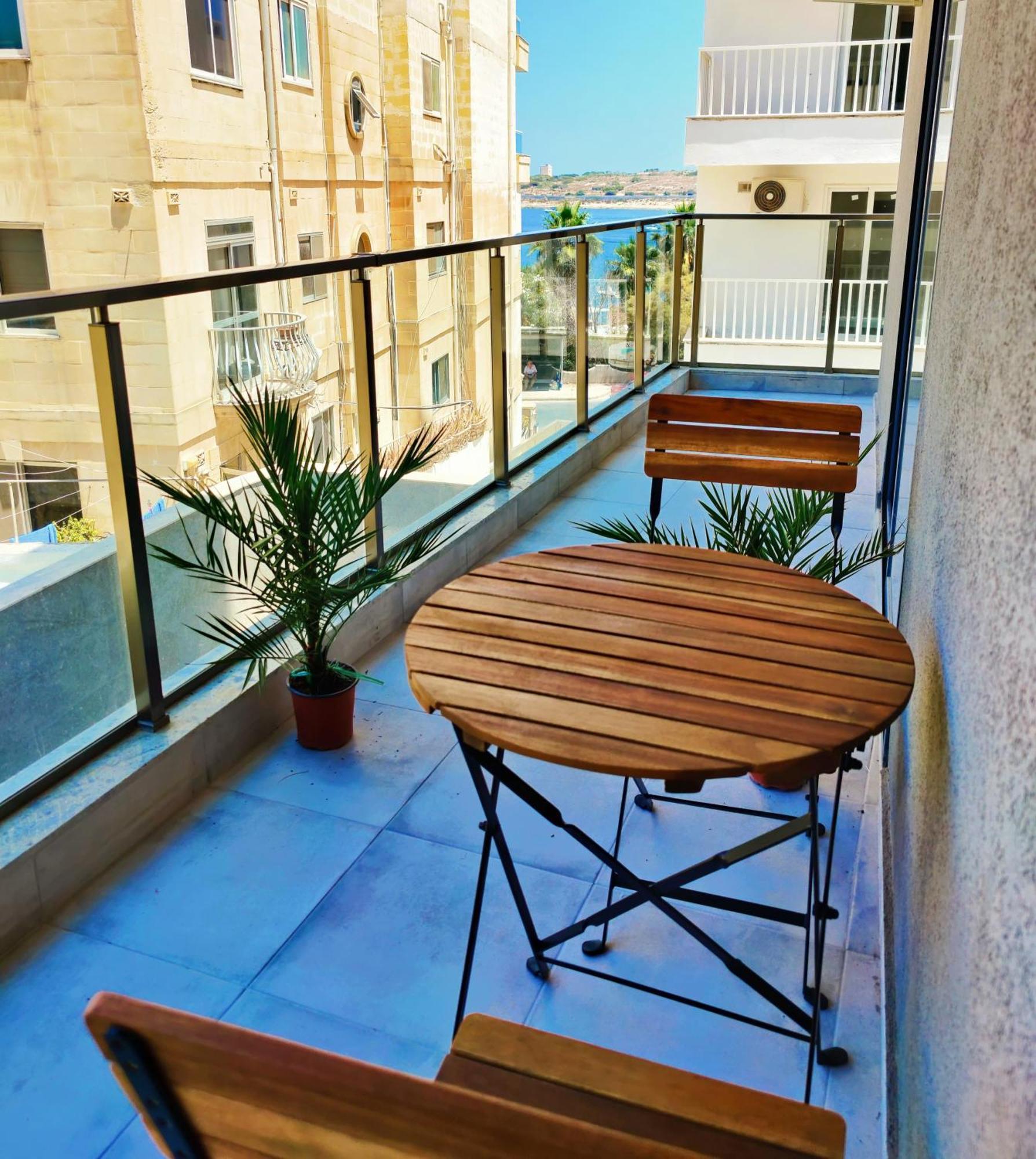 Diamond Residence Qawra - Side Sea View 圣保罗湾城 外观 照片