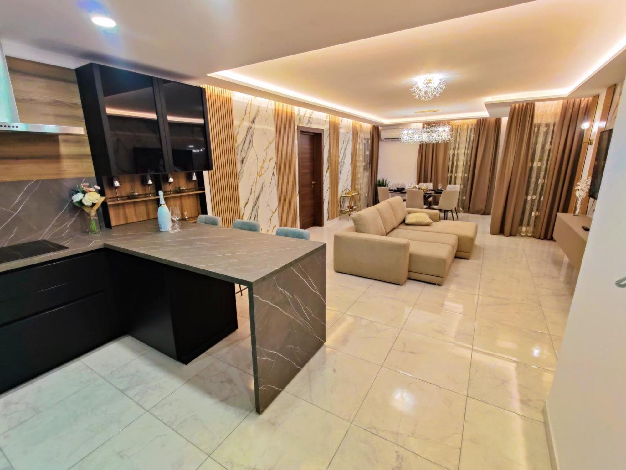Diamond Residence Qawra - Side Sea View 圣保罗湾城 外观 照片